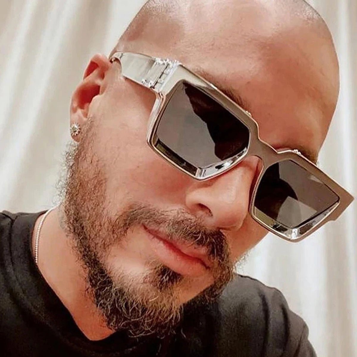 Black Millionaire Shades - Premium Luxury Designer Sunglasses for Men & Women - HalleBeauty